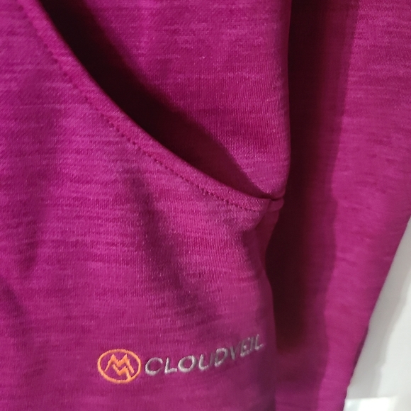 Cloudveil Zip Up Atheliesure Jacket - Picture 4 of 5